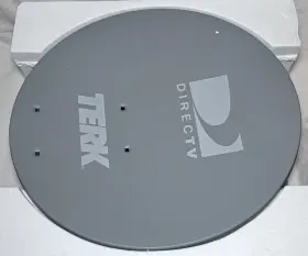 Trk-s2 Dish Network Directtv Direct Tv Satellite Terk 18 Inch Dual Lnb Nib Oval See Photos