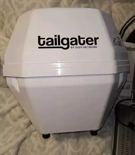 Vip211z Dish Network Tailgater Rv Camping Satellite Antenna Vip211 Receiver With Remote #2