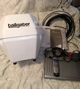Vip211z Dish Network Tailgater Rv Camping Satellite Antenna Vip211 Receiver With Remote