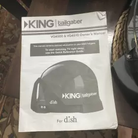 Vq4500-b0 Dish Network King Tailgater Travel Satellite - Camping Rv Tailgating #2