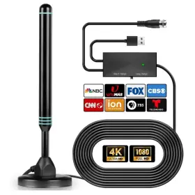 Docutca 797457803109 Tv Antenna-smart Antenna 600 Miles Coverage Range Hd Digital Tvs