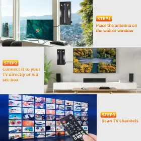 Dongguan Sanma Technology Co. Ltd. 313097497449 Tv Antenna 4k Optional Channels Hdtv Indoor/outdoor Full Hd / 1080p Vide #3
