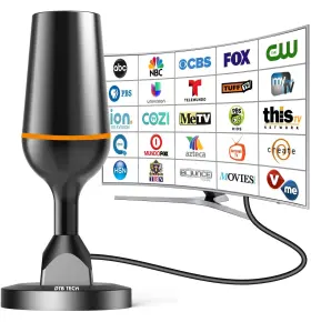 Dtb Tech Ada20251203 Indoor Tv Antenna For Local Channels 4k Hd Digital Smart Indo