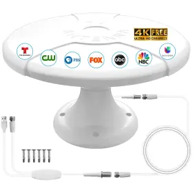 Bv421620001-ada0623 Dtb Tech Outdoor Tv Antenna Omnidirectional Reception Over 100 Miles Range Enhanced Vh