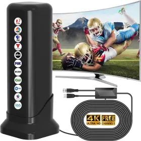 Dtvsubs 858578 Tv Antenna For Local Channels 2026 Hd Digital Smart Indoor Wi
