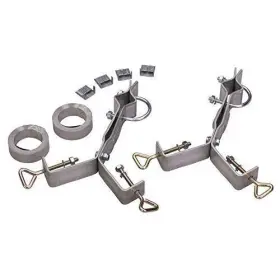 Easy Up 636134500347 Chimney Mount With Galvanized Steel Straps - Ez 29-24 Tv Antenna Mast Bracket #2