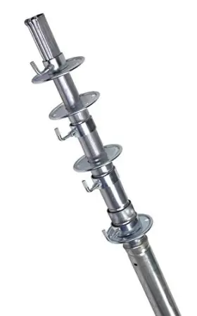Easy Up Inc Tm-40-u-95 Easy-up 27ft 7ftft Telescoping Mast - Tv Wifi Ham Antenna Push Pole -