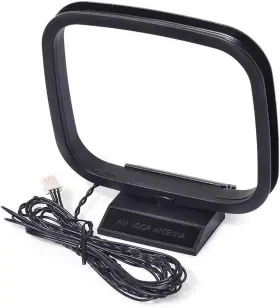 Ewua0029 Eightwood Am Loop Antenna 3 Pin Mini Connector Compatible With Sony Hifi Series