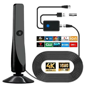 Electrolux 323400193517 Tv Antenna Amplified Hd Digital Miles Coverage Range Supports 4k