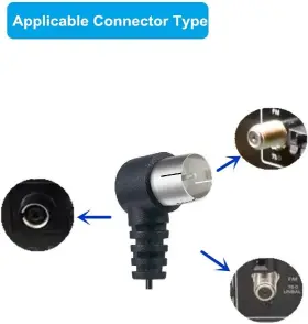 Electronic 313041826820 Stereo Indoor 75 Ohm Adapter For Yamaha Onkyo Etc Table Top Home Hi Fi Sound Ste #3