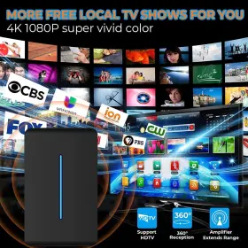 Eohibov 313028636640 2023 Hd Digital Tv Antenna Long 600 Miles Range Free Channels Indoor Outdoor D #2