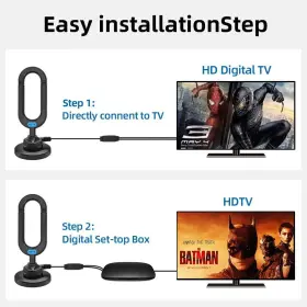 1080 Eohibov 703726400931 Tv Antenna - Digital For Smart Indoor 2023 Newest Clear 4k Hd #3