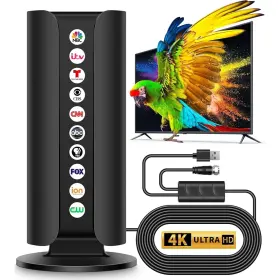 B0f1xynhtc Fabriyut 2025 Upgraded Tv Antenna For Smart 1800 Miles Range Strongest Digital Hd