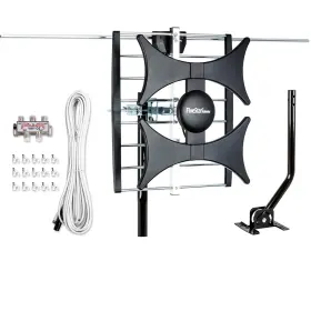 Five Star 840449110638 Multi-directional 4v Hdtv Antenna - Up To 150 Mile Range Uhf/vhf Indoor At