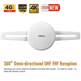 Five Star 840449118290 Newest 2020 Hdtv Antenna 360 Omnidirectional Reception Amplified Outdoo #2