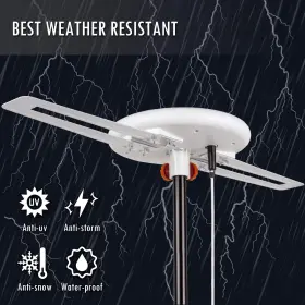 Five Star 840449118290 Newest 2020 Hdtv Antenna 360 Omnidirectional Reception Amplified Outdoo #3