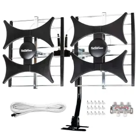 Five Star 840449119631 Multi-directional 4v Hdtv Antenna - Up To 200 Mile Range Uhf/vhf Indoor At