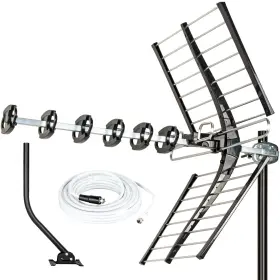 Five Star 840449121344 2024 Newest 200 Miles Long Range High-performance Hdtv Vhf Uhf Outdoor Antenn
