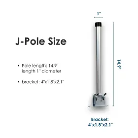 Five Star 840449121580 Tv Antenna Attic Roof Wall Adjustable Mount Kit For Satellite Dish Inch #3