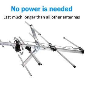 Fsa5812jr Five Star Yagi Satellite Hd Tv Antenna Up To 200 Mile Range Attic Or Roof Mount Ant #3