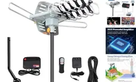 Od102-h Foever Llc Tv Antenna Digital Outdoor Amplification High-definition With A