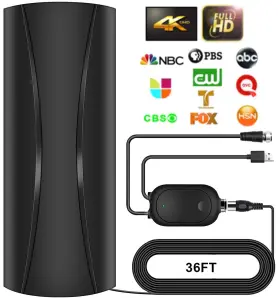 1100 Forlovv 797334728785 2024 Upgraded Digital Tv Antenna Miles Range For Smart