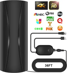 B0dsvjh516 Forlovv 2025 Strongest Digital Tv Antenna 1600 Miles Range For Smart Indoo