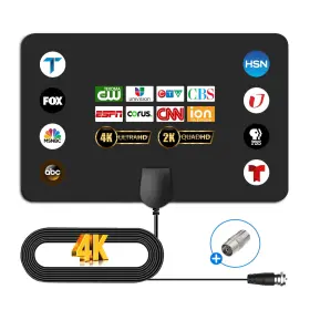 85751 Fortrek Tv Antenna Indoor 2025 Digital For Local Channels Hdtv F