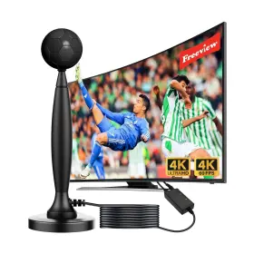 Fortrek 898554600516 Hd Digital Tv Antenna Indoor Outdoor 2024 New Amplified Hdtv Antennas For Lo