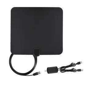 Fosmon Hd8085 4500 Miles Range Tv Antenna Digital Hd Antena Indoor Hdtv 1080p 4k 13ft Cable