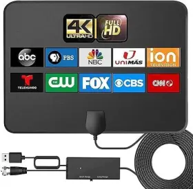 Gisterce 717817202809 Tv Antenna Indoor Hd For Smart And Old Anten