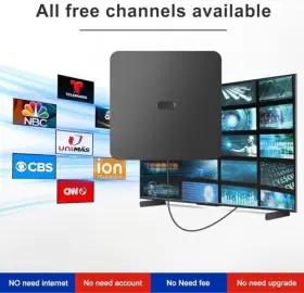 Gisterce 717817203196 Tv Antenna Indoor For Support 4k 1080p Digital Hd Inch #3