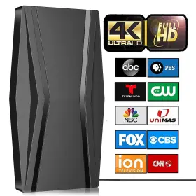 Goxis 732404373410 420 Miles Range Tv Antenna-digital Antenna Indoor With Amplifier And Sign