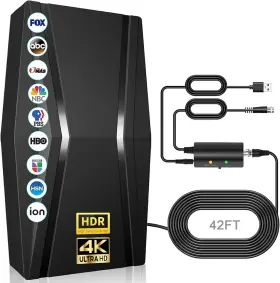 B0djs6fpj3 Goxis 1500 Miles Tv Antenna Indoor Digital For Smart With Strongest Ampl