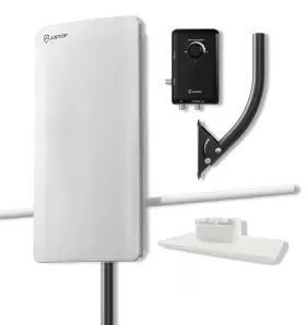 Goymfk 616361919730 Tv Antenna Antop Digital Hdtv Outdoor Indoor Supports 4k 1080p Uhf