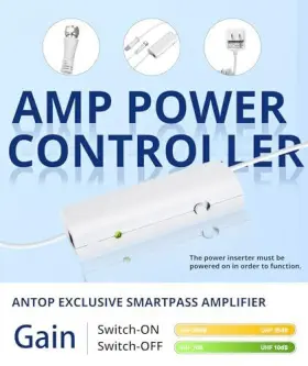 Goymfk 616361919747 Outdoor Tv Antenna Long Range Smart Antop Amplified Dig #3