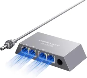 913-972 Hailoly Multi Ports Starlink Gen 3/ Mini Ethernet Adapter For Wired External