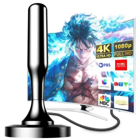 Hidb 762765263563 Tv Antenna For Smart Indoor Long Range And 360 Reception With Ma