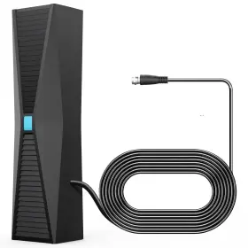 Hidemi 766664350966 Tv Antenna Indoor 400 Miles Long Range For Smart Hd Digital Ante
