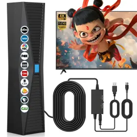 Tv-001 Hidemi 2025 Antenna For Smart Tv Local Channels Indoor Long Range