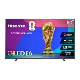 Hisense 50e6qf 50 Inch E6 Cinema Series Hiqled 4k Uhd Smart Fire Tv 2025 Model