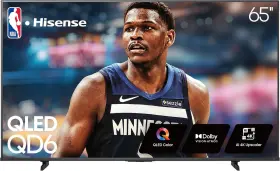 65qd6qf Hisense 65 Inch Class Qd6 Series 2025 Model Qled 4k Uhd Smart Fire Tv Vo
