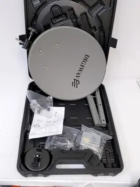 Dwd35t Homevision Technology Digimonster Camping Set Dish In Plastic Case With 1 X Dual Lnb