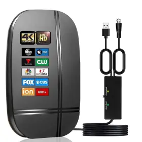 Hoyigo 313040941906 Tv Antenna Digital Hd Indoor Support 4k 1080p Fr
