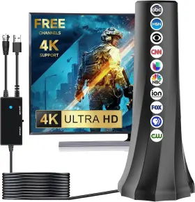 Huorss 711181383911 Tv Antenna-tv Antenna Indoor-tv For Local Channels Support Fo