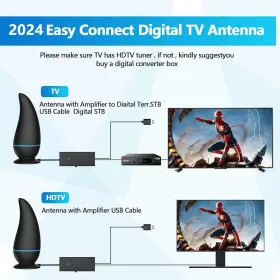 Iaktd 029082093601 Latest Version Tv Antenna 1080p 4k Hd Digital 560 Miles Range 36 #3