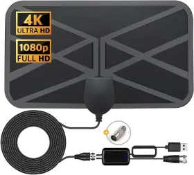 Iantat 694150761647 2024 Newest Tv Antenna Digital Hdtv Indoor Outdoor With Signal Booste