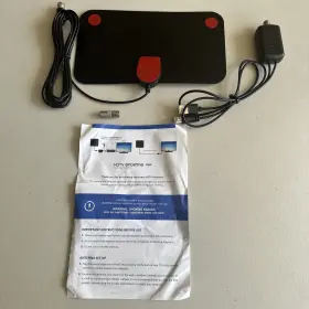 Iq-500 Icon Q Tv Antenna - 1080p Hdtv Indoor Digital Ultra Thin Free Local Channels #2