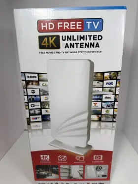 Inventel 857401007776 High Gain Digital Hd Tv Uhf Vhf Dtv Outdoor Antenna Built-in Amp Ota 100m