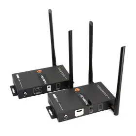 4k30 J-tech Digital 850001567152 Hdbitt Series 1x2 Wireless Hdmi Extender Dual Antenna Supporting Full Hd
